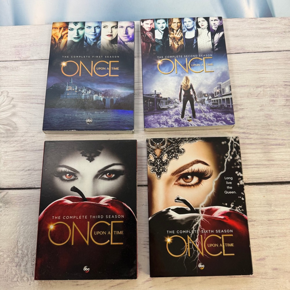 ABC Once Upon a Time DVD Seasons 1 2 3 6 New Sealed Fantasy Drama Fairy Tale